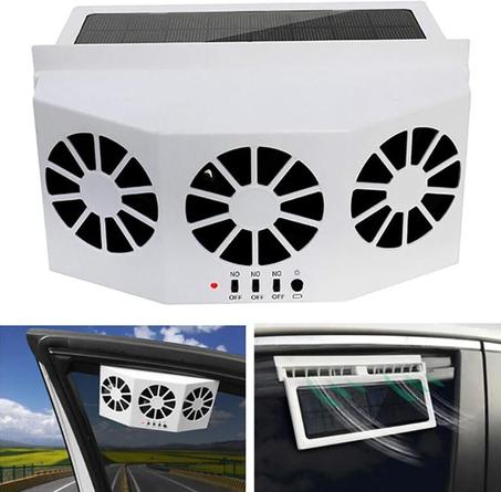 مروحة سيارة بالطاقة الشمسية