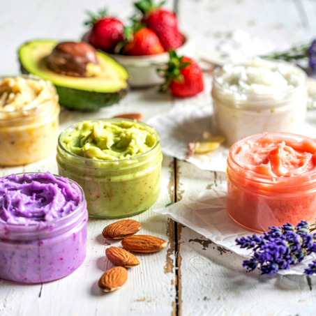 المقشرات و املاح الإستحمام