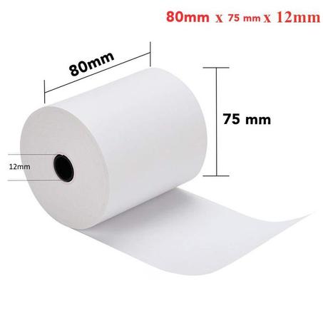 Rouleau Papier Thermique pour caisse 80mm