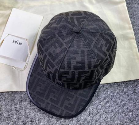 Casquette de Baseball Fendi - Tissu Jacquard FF Luxe et Élégance