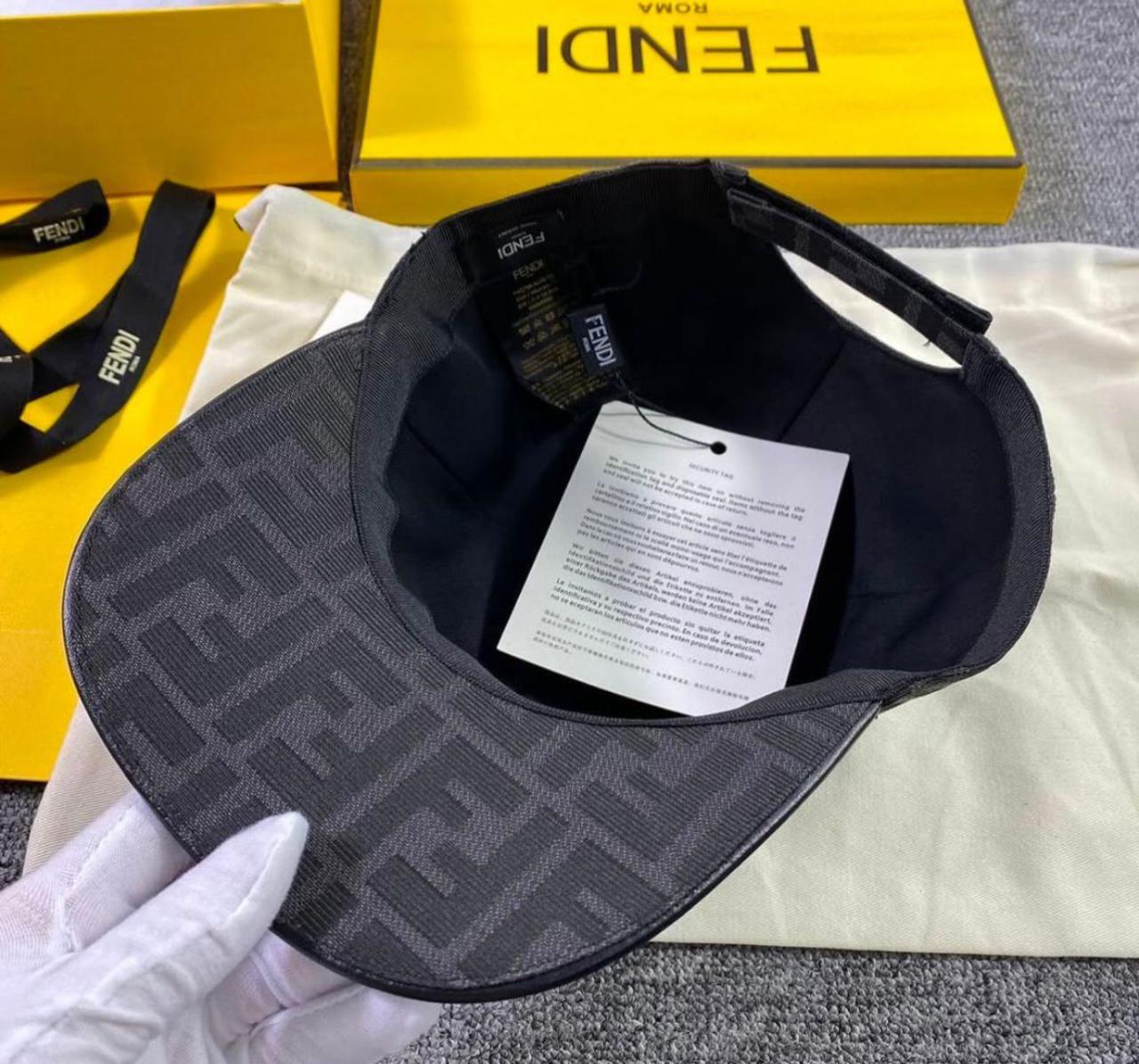 Casquette de Baseball Fendi - Tissu Jacquard FF Luxe et Élégance