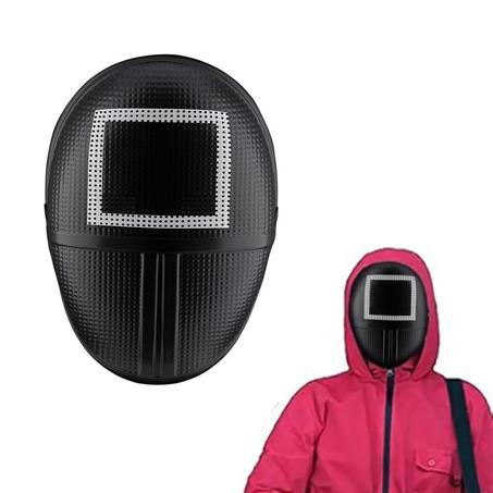 قناع لعبة الحبار – شكل المربع