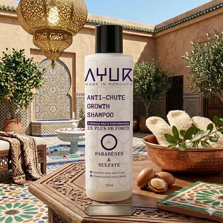 AYUR ANTI-CHUTE SHAMPOO شامبو لتكثيف الشعر و منع التساقط