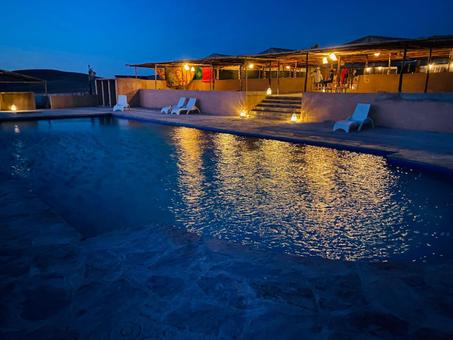 Dinner in Agafay desert \___/ عشاء في صحراء أكفاي