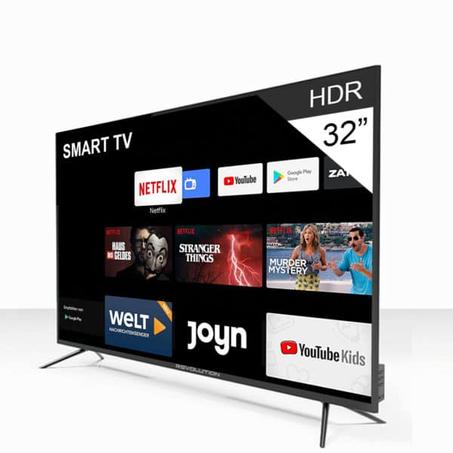 Smart TV Android 11 HD avec récepteur intégré