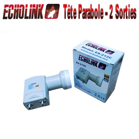 Tête Parabole Full HD – 2 Sorties