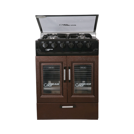 CUISINIER A GAZ DREAM 4 FEUX EMAILLE CF4E
