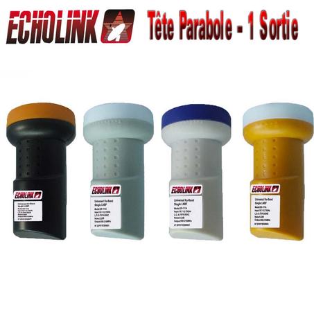 Tête Parabole Full HD – 1 Sortie