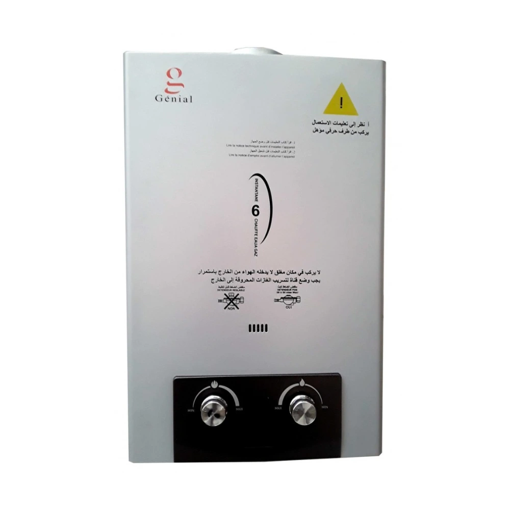Chauffe-eau à gaz Génial 6L