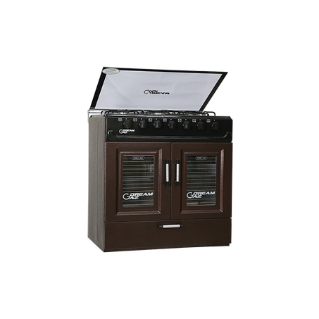 CUISINIER A GAZ DREAM 5 FEUX EMAILLE CF5E