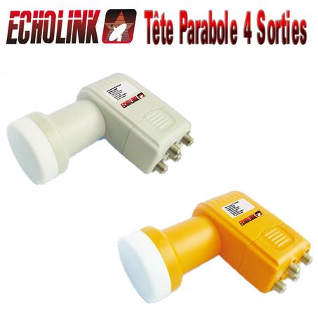 Tête Parabole Full HD – 4 Sorties