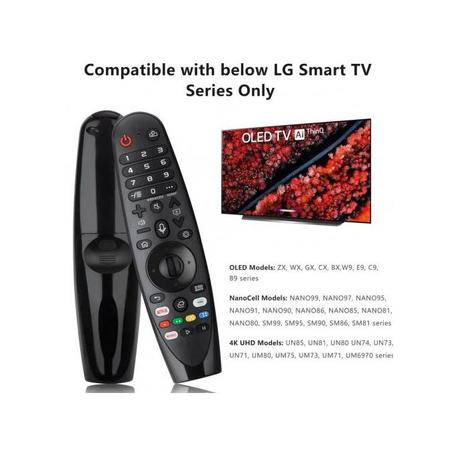 telecommande  TV LG  4K