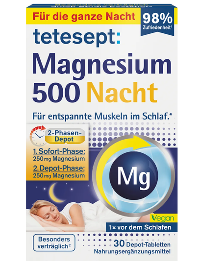 🌙 أقراص المغنيسيوم الليلية