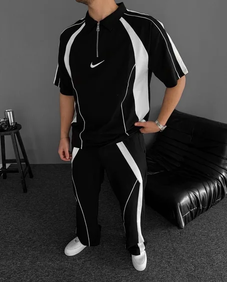 Nike Sport Set White & Black ⚡