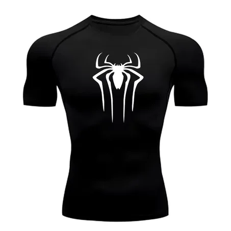 Compression Shirt Men Fitness Gym Super Hero