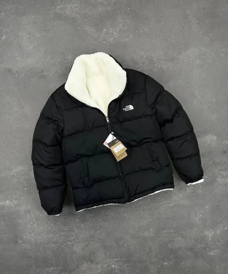 Black Puffer North Face Black Bomber Jacket The North Face
