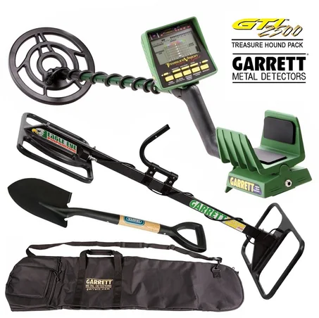 METAL DETECTOR GTI 2500 TREASURE HOUND PACK GARRETT