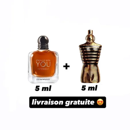 5ML INTENSELY + 5ML LE MALE ELIXIR