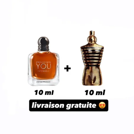 10ML INTENSELY + 10ML LE MALE ELIXIR