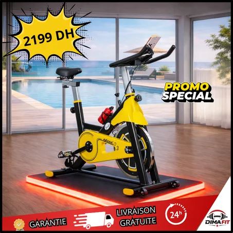 Vélo d'Exercice Vertical pour une Séance de Fitness Parfaite à Domicile