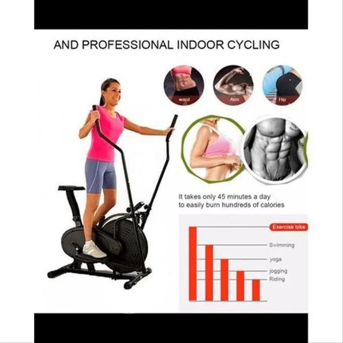 Vélo Elliptique Multifonction : Entraînement Cardio et Renforcement Musculaire à Domicile