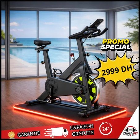 Vélo de Spinning Harmony : L'Équilibre Parfait entre Puissance et Sérénité