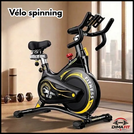 Vélo magnétique professionnel d'intérieur à rotation forte , machine de cyclism