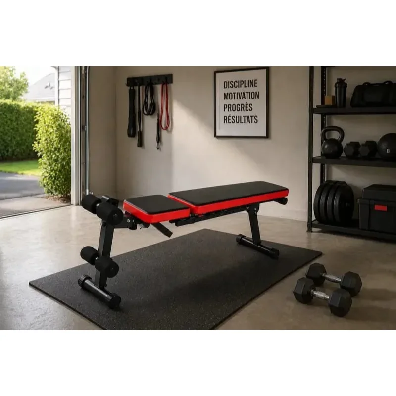 BANC DE MUSCULATION RÉGLABLE GB E1136