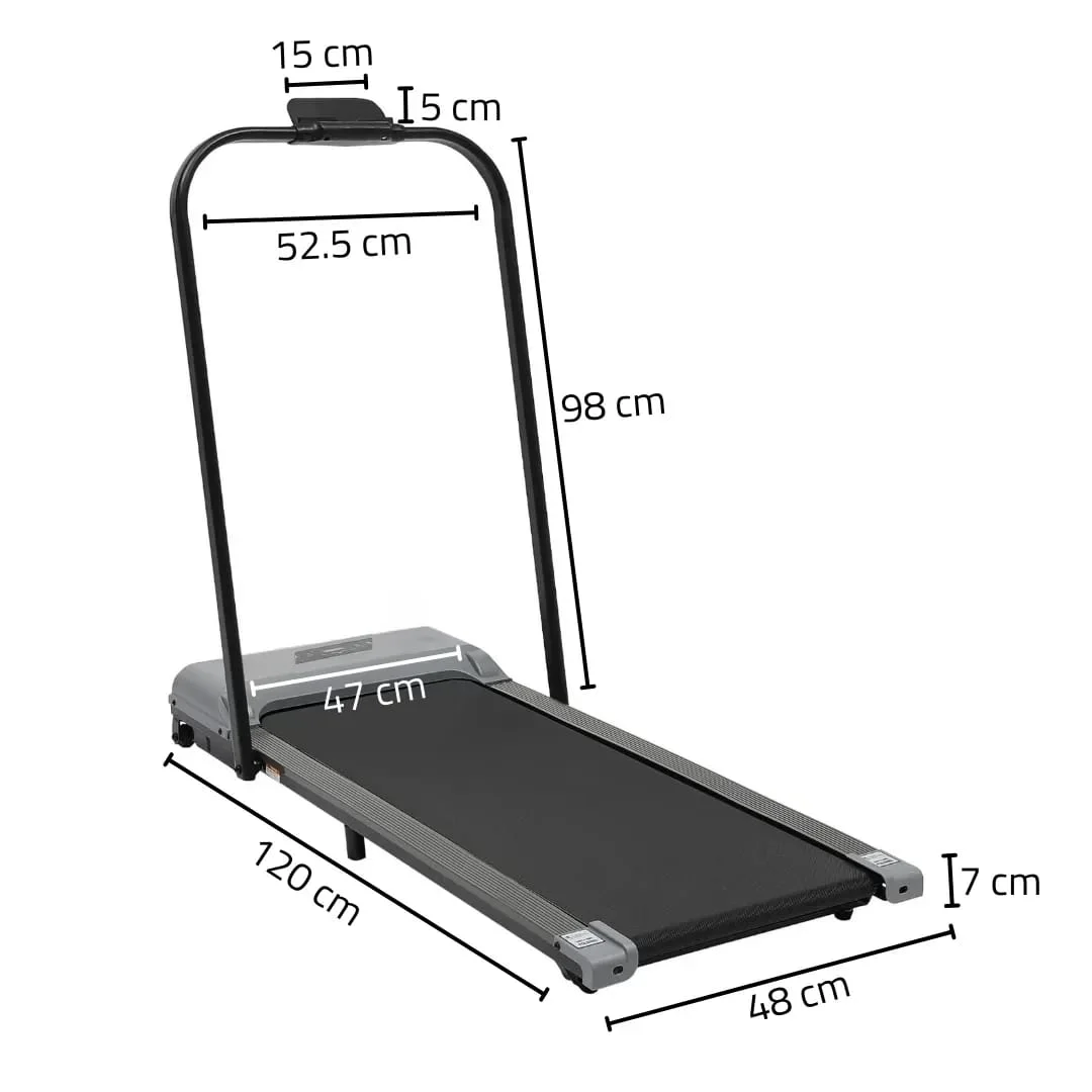 Tapis roulant compact avec contrôle à distance et connectivité Bluetooth