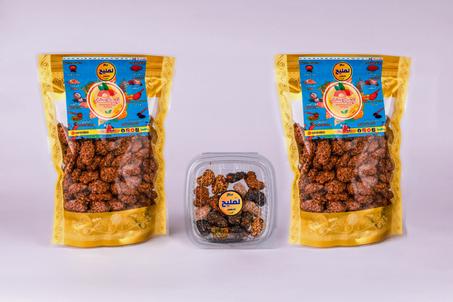 لوز  معسل  في زريعة الكتان