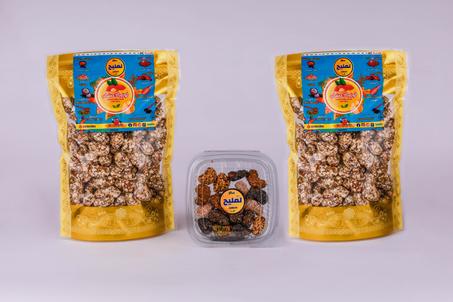 لوز  معسل  في الشوفان