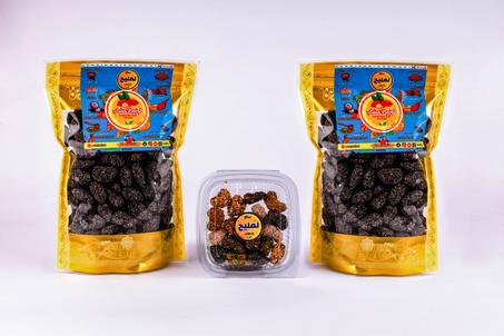 لوز  معسل  في زريعة الخشخاش