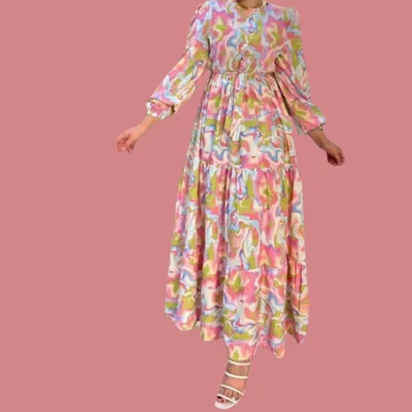 Robe longue femme