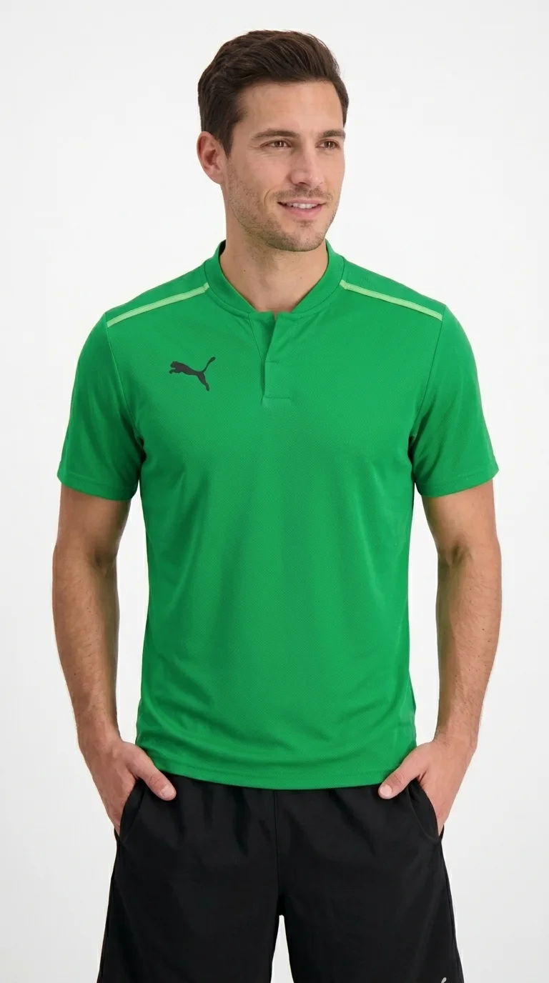 PUMA Teamcup Casual Herren Polo-Shirt