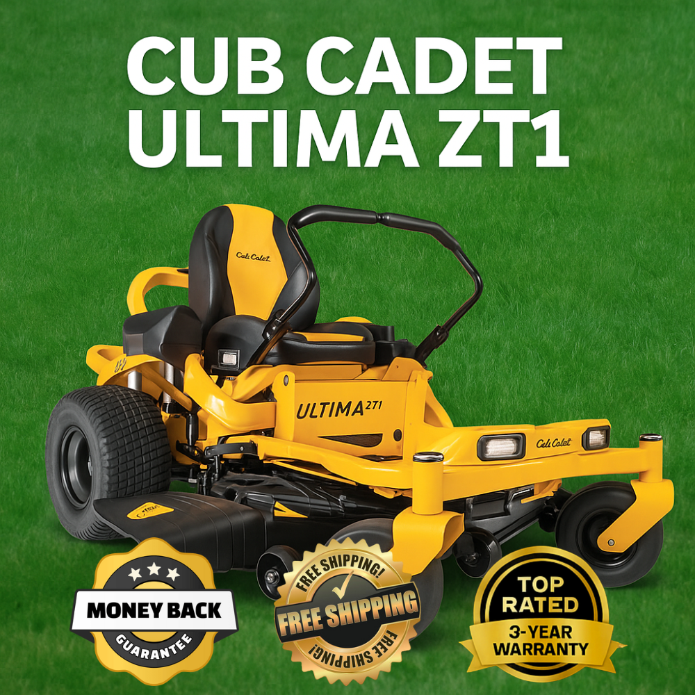 Cub Cadet Ultima ZT1 50 in. Fabricated Deck 23HP V-Twin Kawasaki FR Series Engine Dual Hydro Drive Gas Zero Turn Riding Lawn Mower