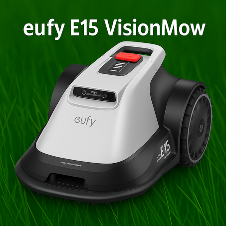 eufy E15 VisionMow™ Smart Robot Lawn Mower – Precision Mowing Made Effortless