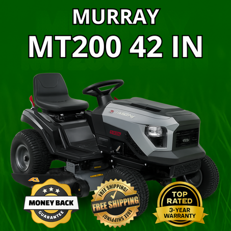 Murray MT200 42 in. 19.0 HP 540cc EX1900 Series Briggs and Stratton Engine Automatic Gas Riding Lawn Tractor Mower