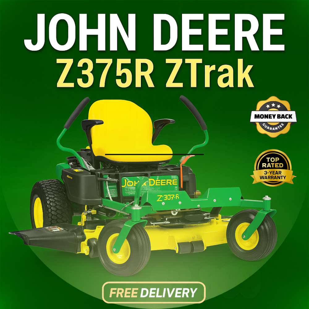 John Deere Z375R ZTrak #8482 54-in 25 -HP Gas Zero-turn Riding Lawn Mower