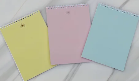 Pack bloc notes pastel