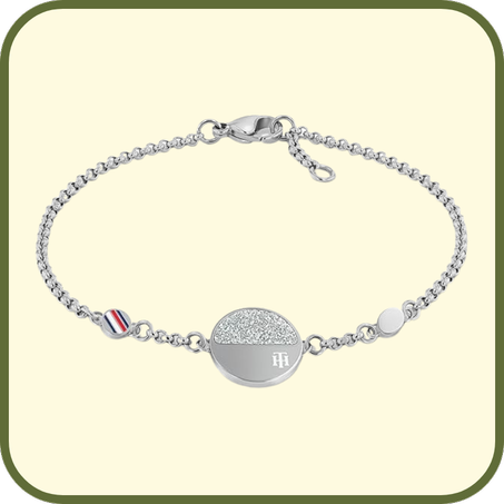 سوار  ستيل للنساء تومي هيلفيجر