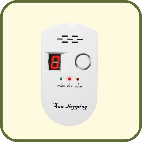 إنذار الغاز المطبخ الميثان الغاز الطبيعي