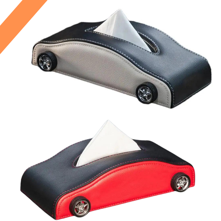 علبة منديل على شكل سيارة