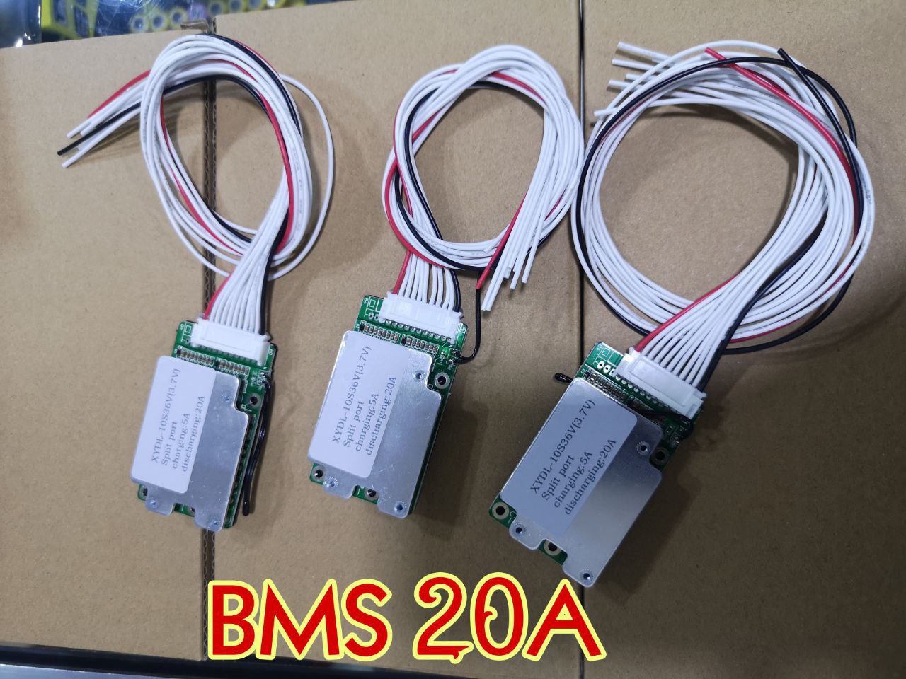 🔋 Carte BMS 10S 36V – @ 20 A