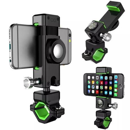 Holder pour guidon avec boussole GPS 🚲✅ Compatible avec trottinette, moto et bicyclette
