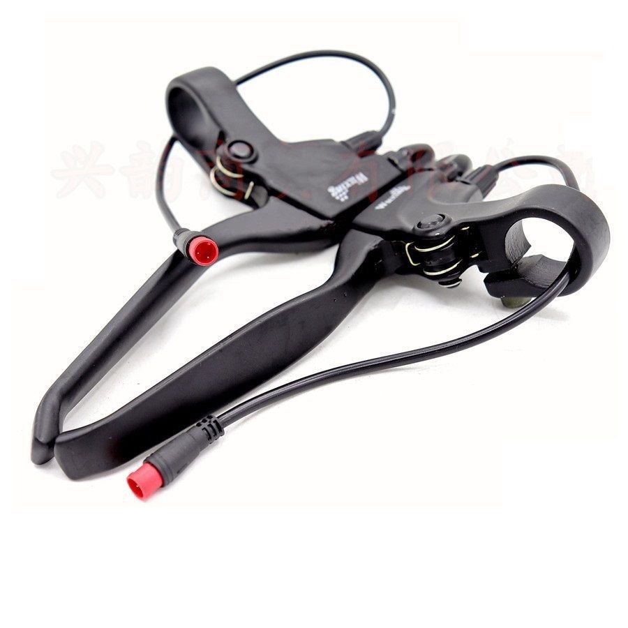 🔥🛴 Paire de leviers de frein en alliage d'aluminium, compatibles avec :✔ Kugoo Kukirin M4✔ Smartgyro✔ Urbainglide✔ Vélos