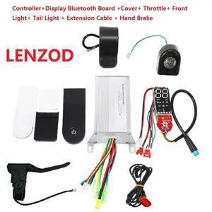 kit lenzod 8in1 16A 350W contrôleur dashboard accelerateur levis led avant et arrière de garde-boue.