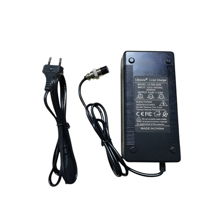Chargeur 54v 3 pin gx16