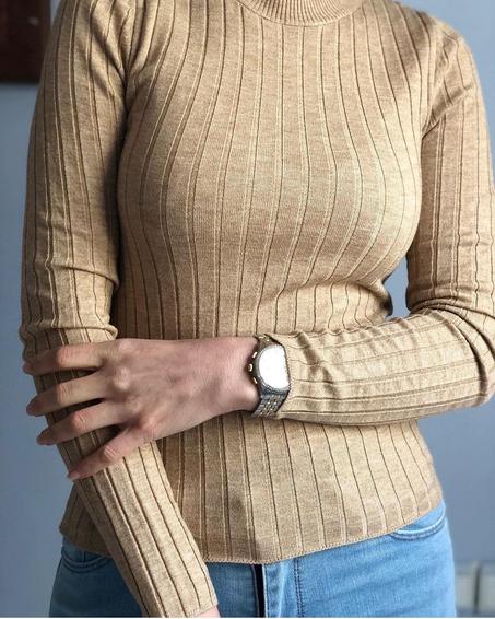 Pull col rond