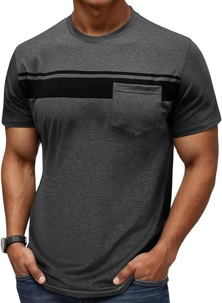 جودة العلامة التجارية 100% القطن الرجال تي شيرت الخامس الرقبة تصميم الأزياء سليم صالح Soild الذكور بلايز تيز كم قصير