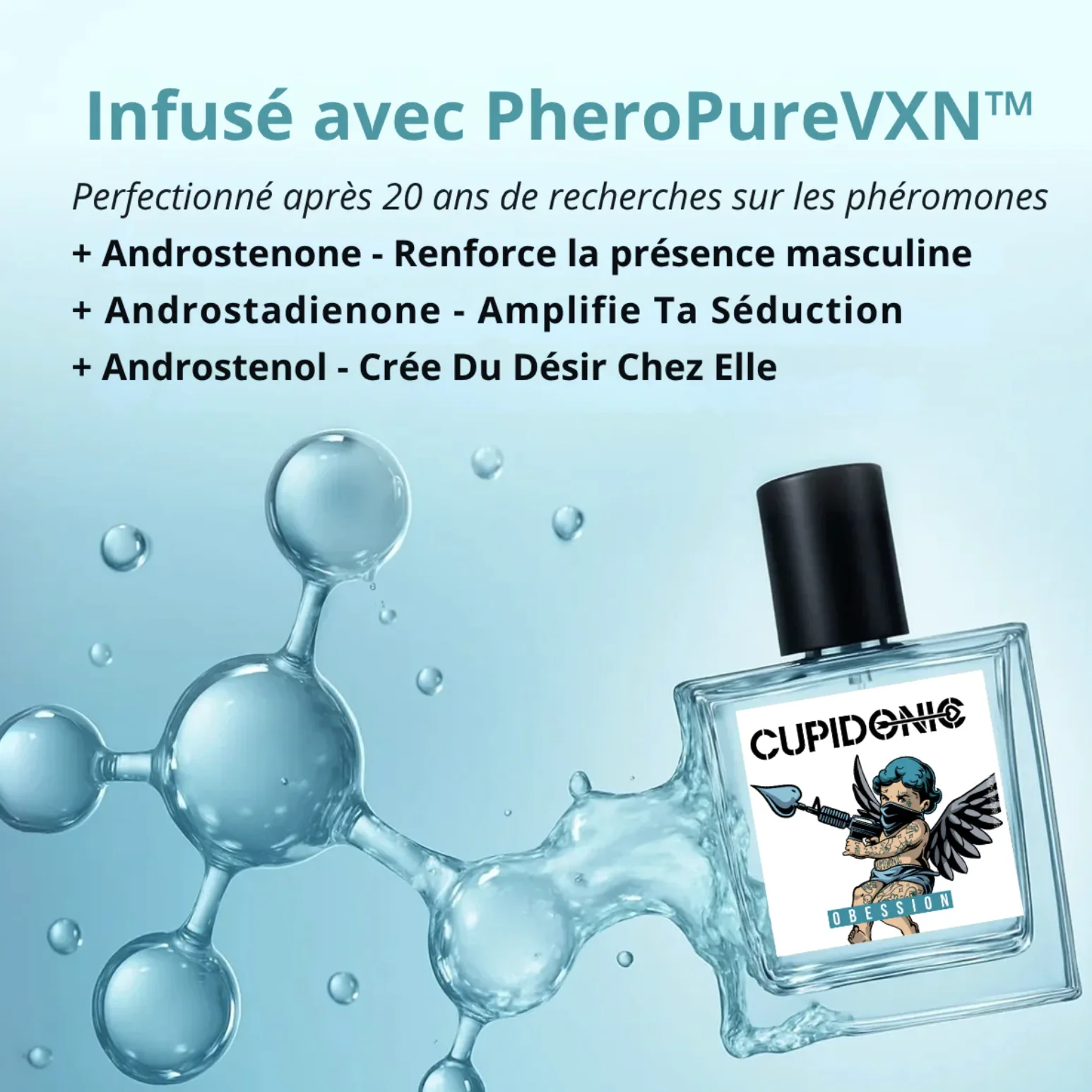 Cupidonic - Le parfum qui révèle votre charme irrésistible